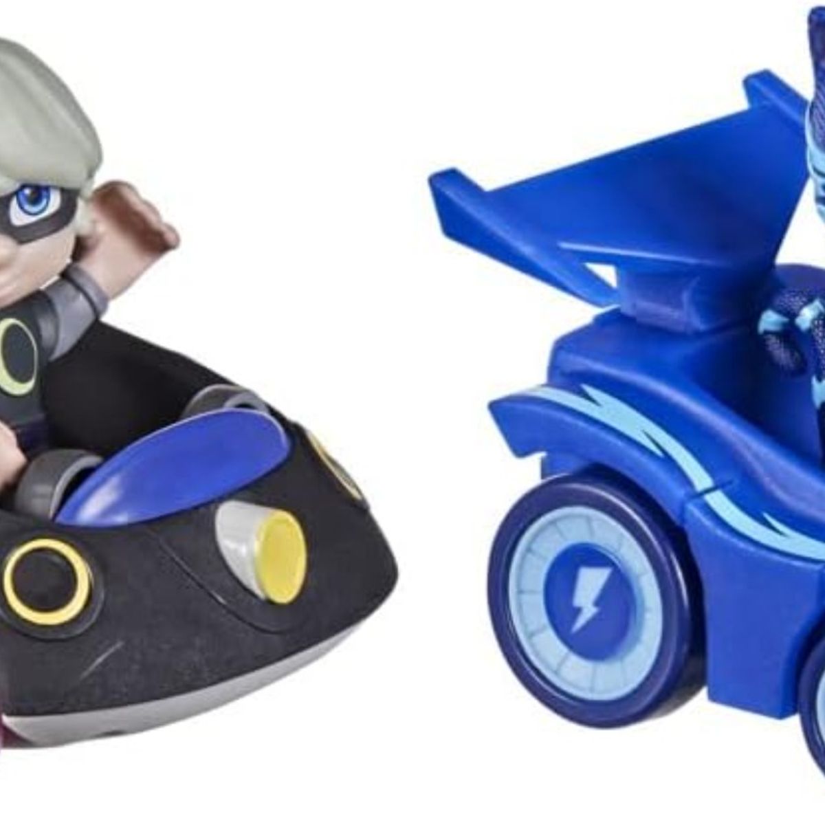 HASBRO - Figura Vehículo Pj Masks Catboy Vs Luna Girl Battle Racers