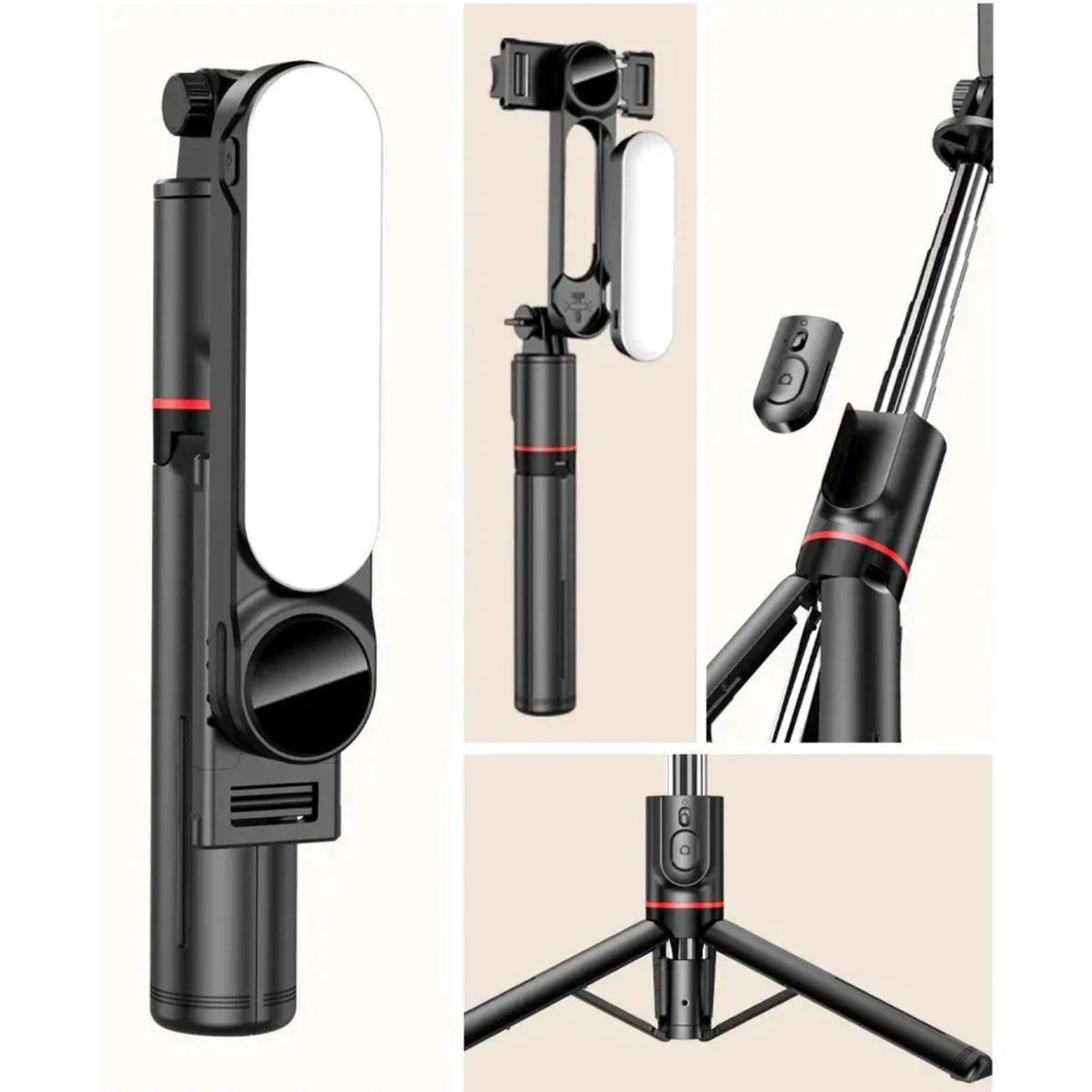 GENERICO - Tripode, Monopod Y Palo Selfie Para Celular 2 En 1 L15 B2B TM