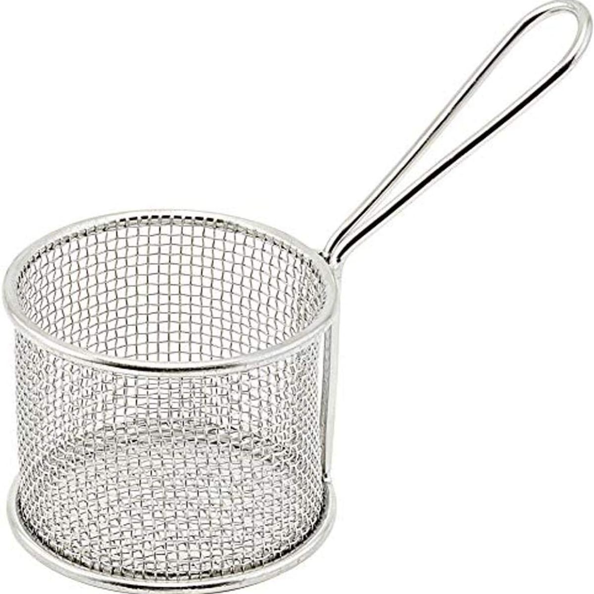 WINCO - Mini freidora WINCO cesta redonda 375x3