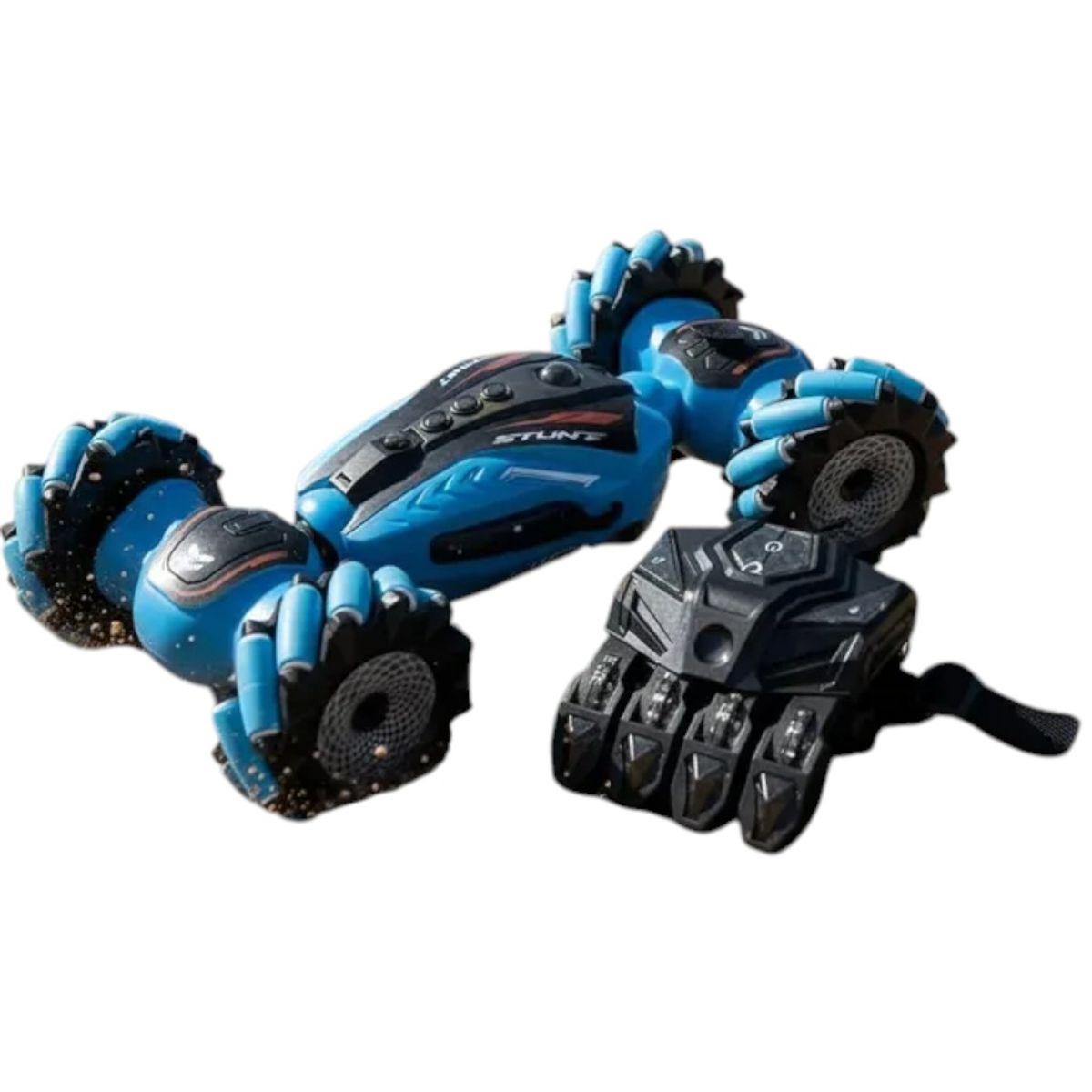 KIDSHOP - Carro Acrobatico 4x4 Control Remoto Sensor Mx-59 Azul