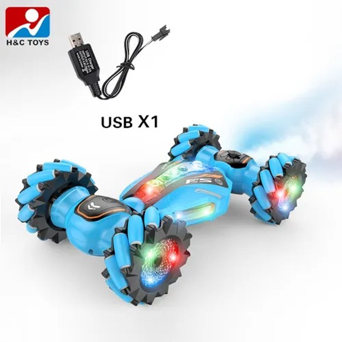 KIDSHOP - Carro Acrobatico 4x4 Control Remoto Sensor Mx-59 Naranja