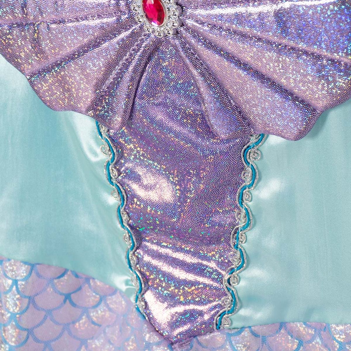 LITTLEMIC - Disfraz Sirena de Littlemic para niña de 3T A 4T