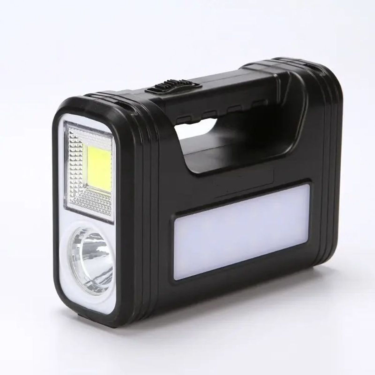 GENERICO - Kit de Iluminación Solar Portátil con 3 Bombillos LED y Panel Solar