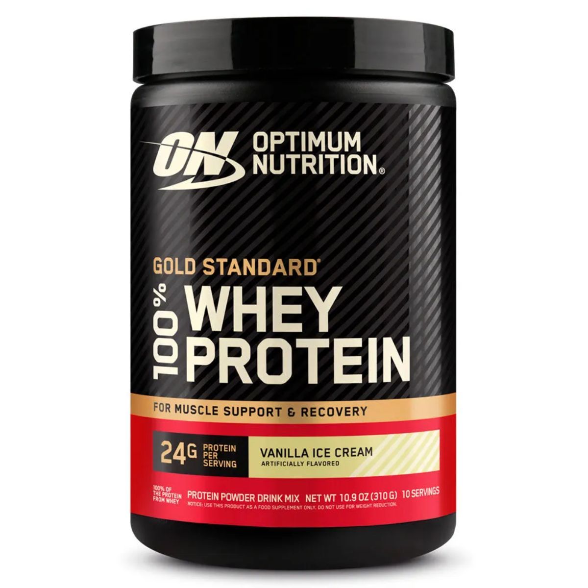 OPTIMUM NUTRITION - Proteina Whey Gold Standard 310gr - Sabor Vainilla