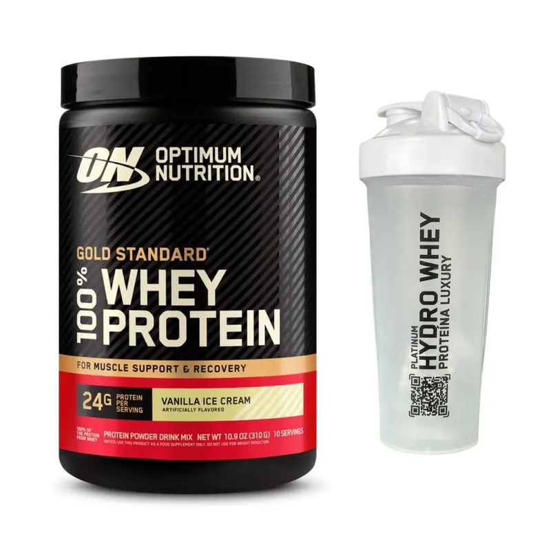 OPTIMUM NUTRITION - Proteina Whey Gold Standard 310gr - Sabor Vainilla