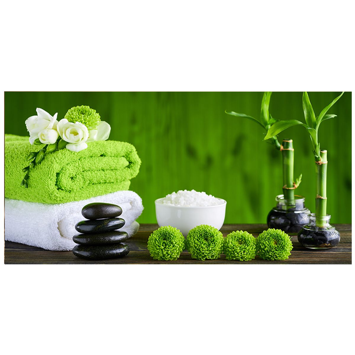 GENERICO - Cuadro Decorativo Marco MDF Imagen Digital vinilo adhesivo 120x60cm