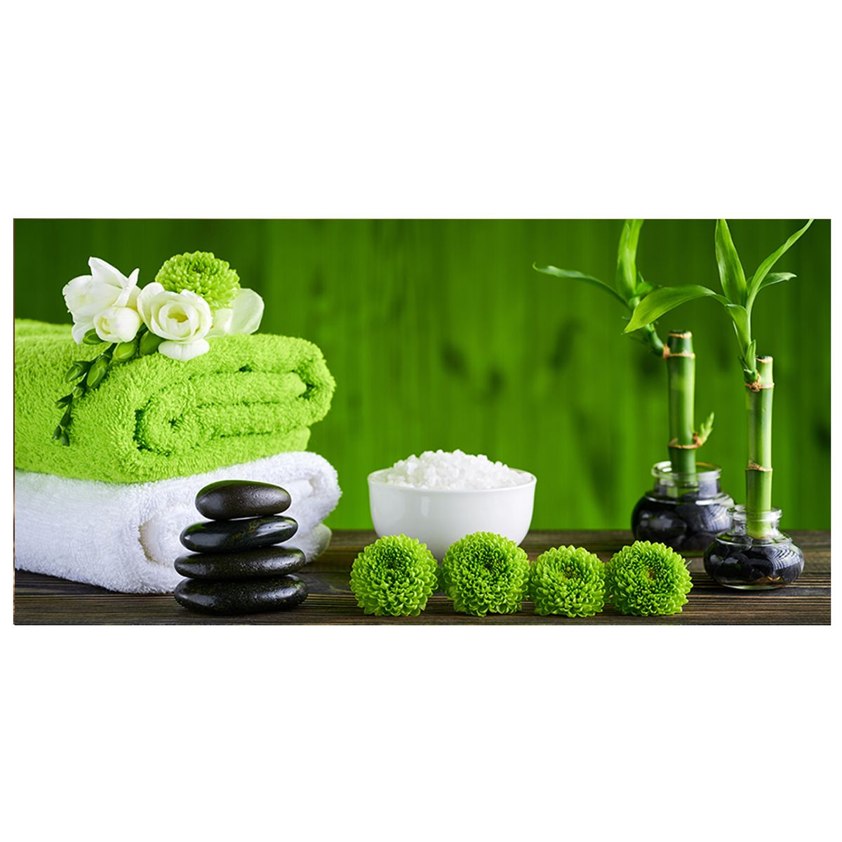 GENERICO - Cuadro Decorativo Marco MDF Imagen Digital vinilo adhesivo 120x60cm