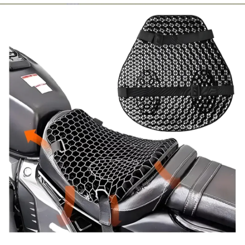 GENERICO - Cojin Silla para Moto en Silicona Premium