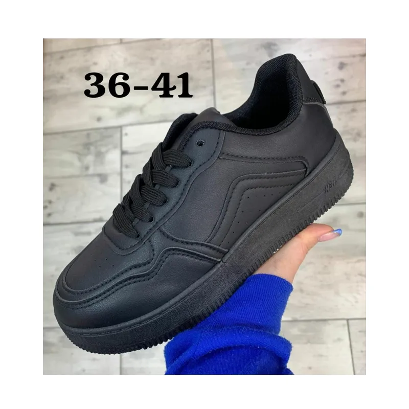 URBAN PLUS - TENIS PARA MUJER COLOR NEGRO