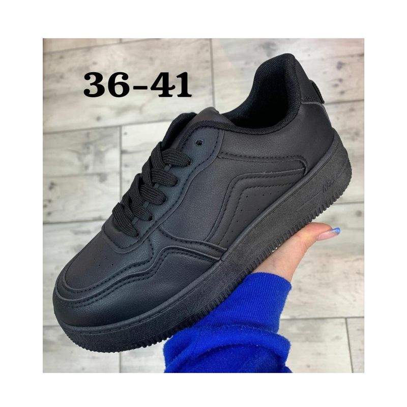 URBAN PLUS - TENIS PARA MUJER COLOR NEGRO