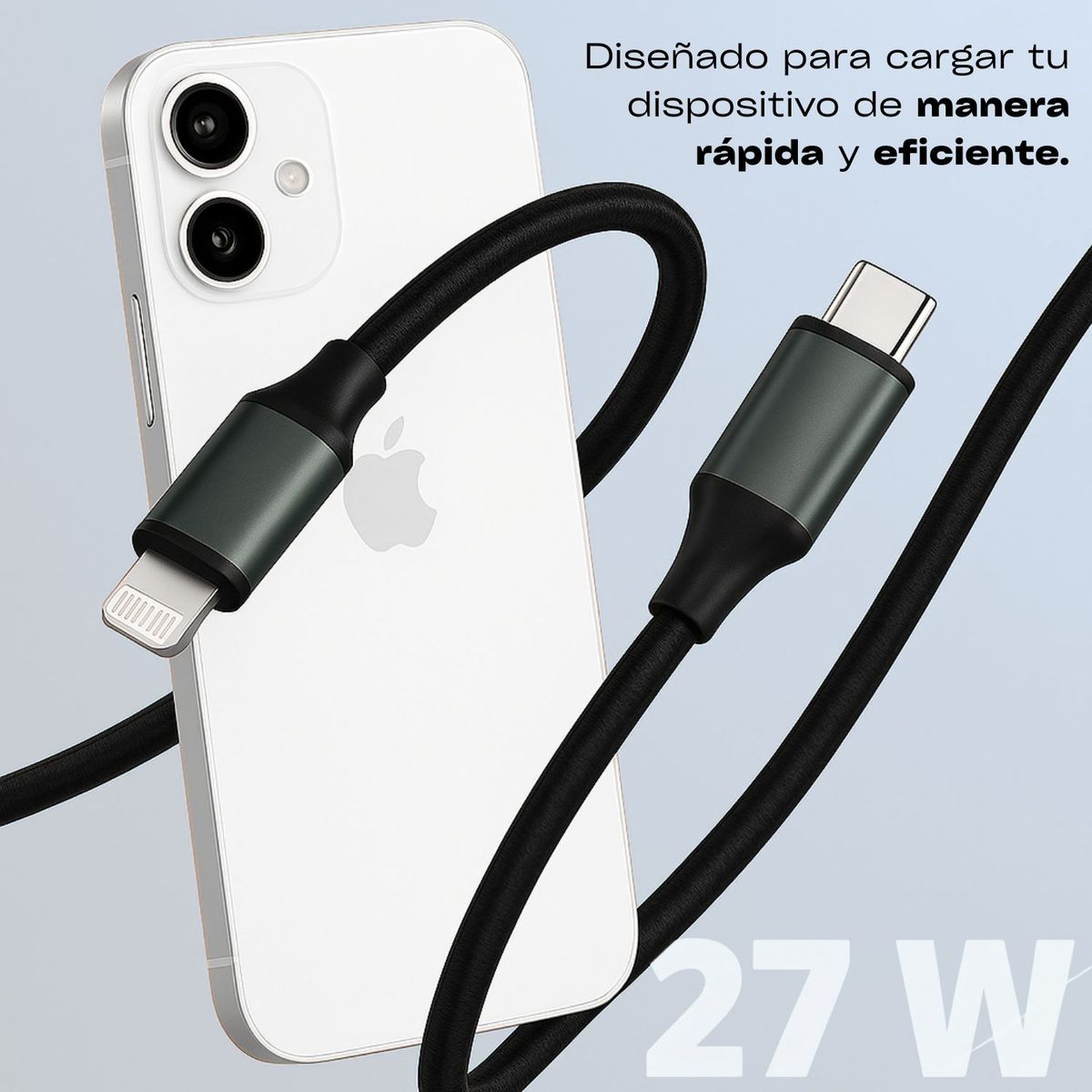 TECH - Cargador Carga Rapida Usb Lighting Para iPhone Pd30
