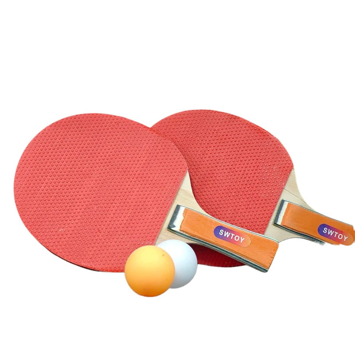 BABOLAT - SET DE RAQUETAS PING-PONG CON ESTUCHE NIÑOS+3 AÑOS