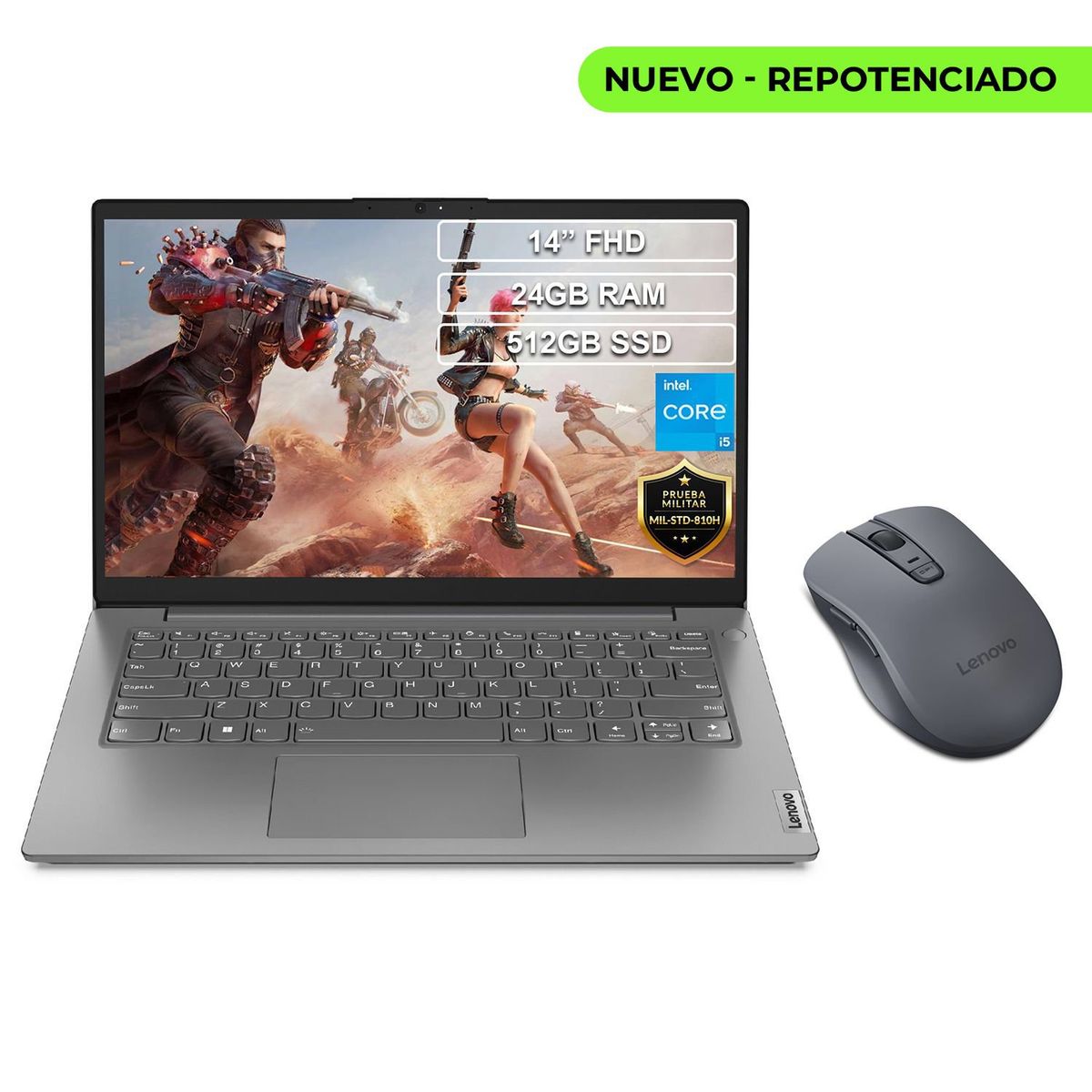 LENOVO - Portátil Lenovo V14 G4 Core i5 13420H 24GB 512GB + Obsequio
