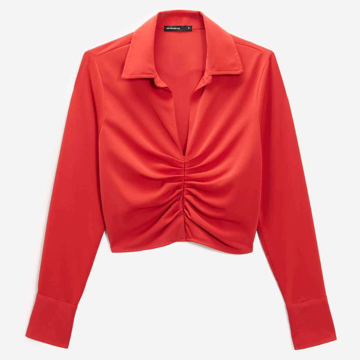 SEVEN SEVEN - Blusa Para Mujer Manga Larga Color Rojo Marca Seven Seven #28124113