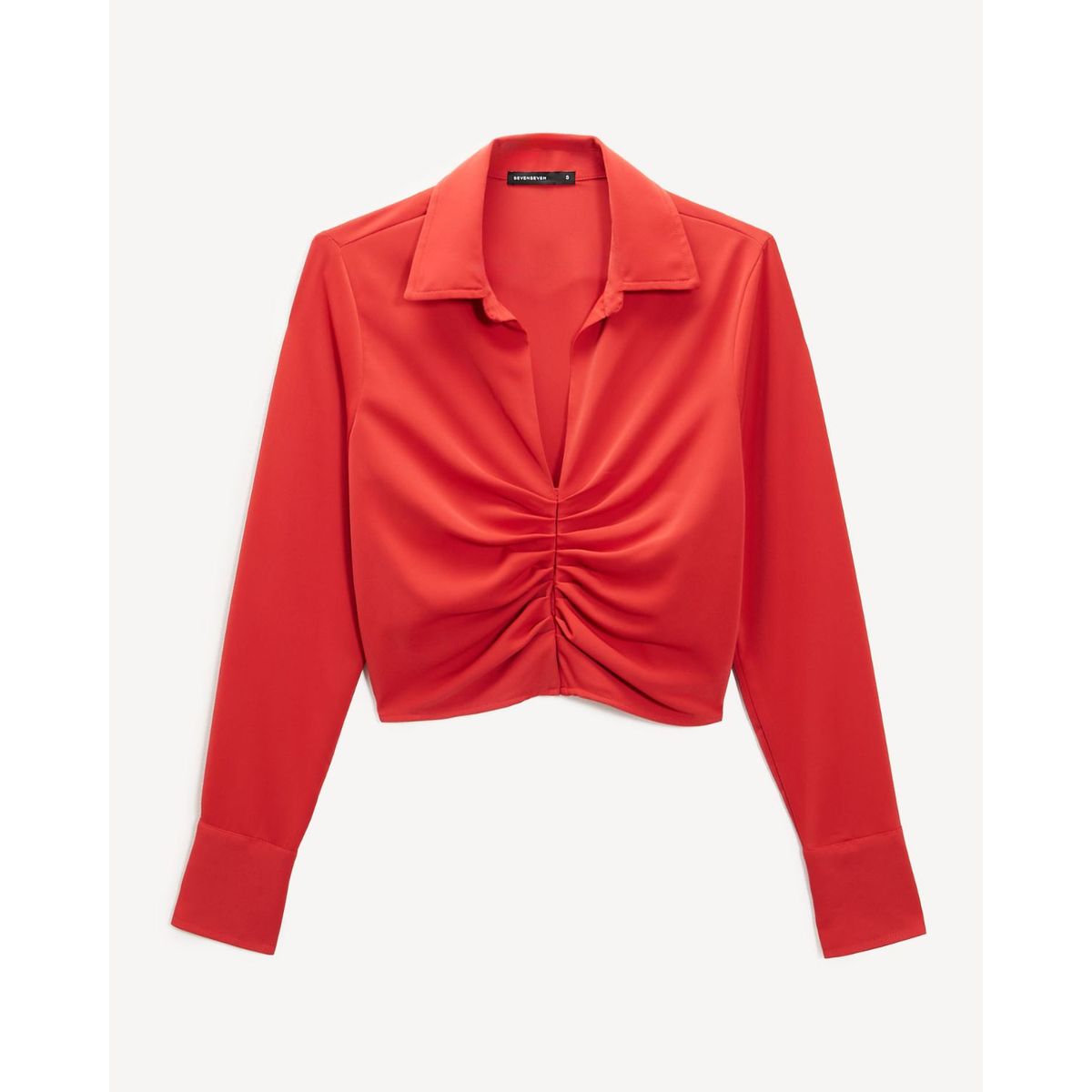 SEVEN SEVEN - Blusa Para Mujer Manga Larga Color Rojo Marca Seven Seven #28124113