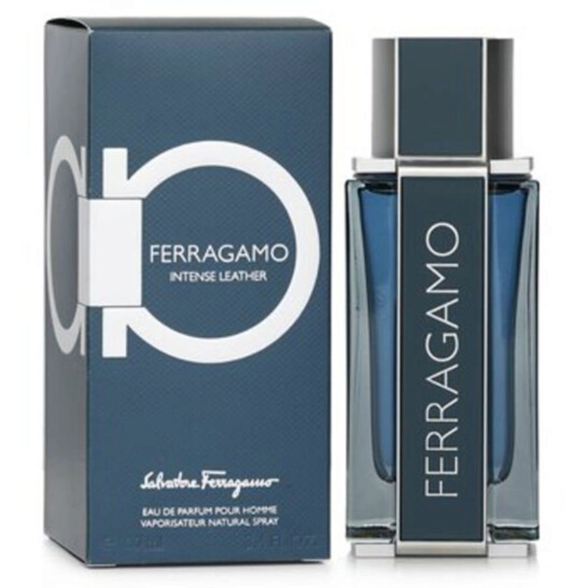 SALVATORE FERRAGAMO - Perfume Ferragamo Intense Leather Hombre EDP 100ml