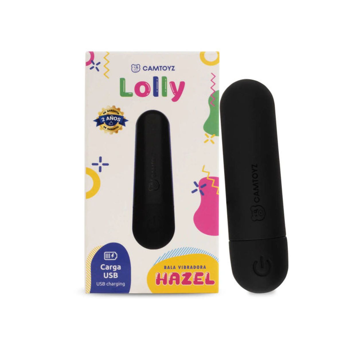 DISTRISEX - Camtoyz Hazel Lolly Bala Vibradora Compacta Potente
