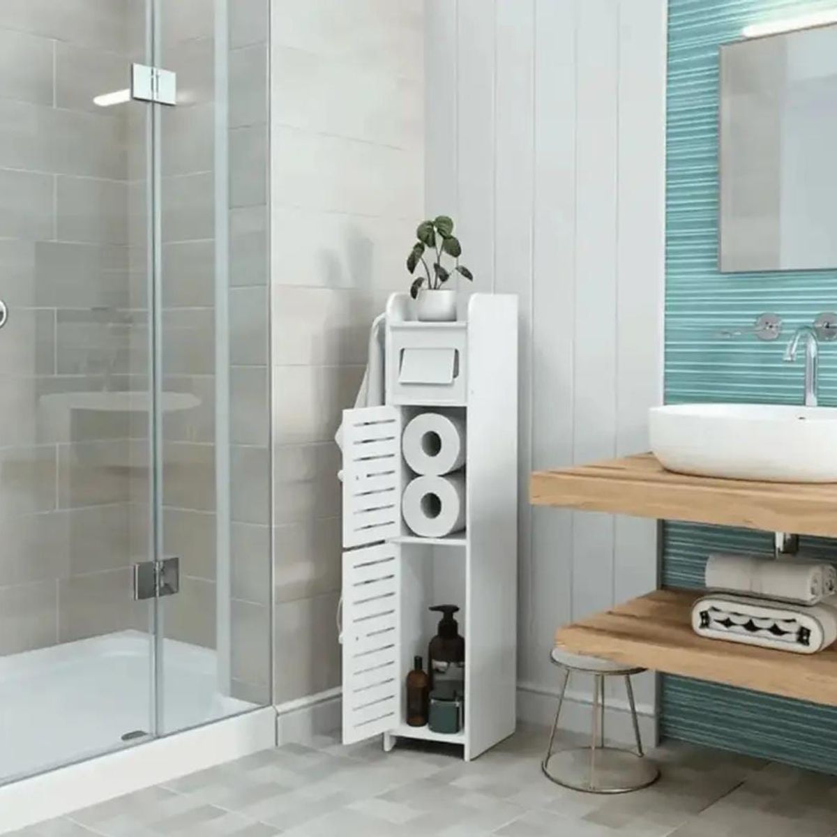 GENERICO - ORGANIZADOR DE BAÑO MULTIFUNCIONAL