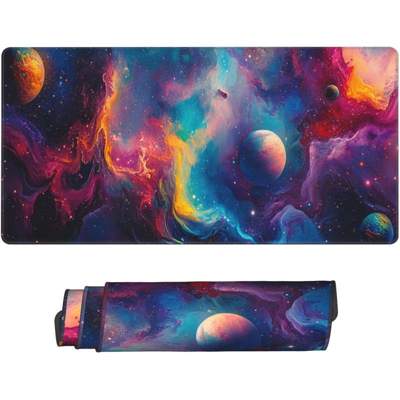 GEF - Pad Mouse Gamer Tapete Alfombra De Escritorio Antideslizante