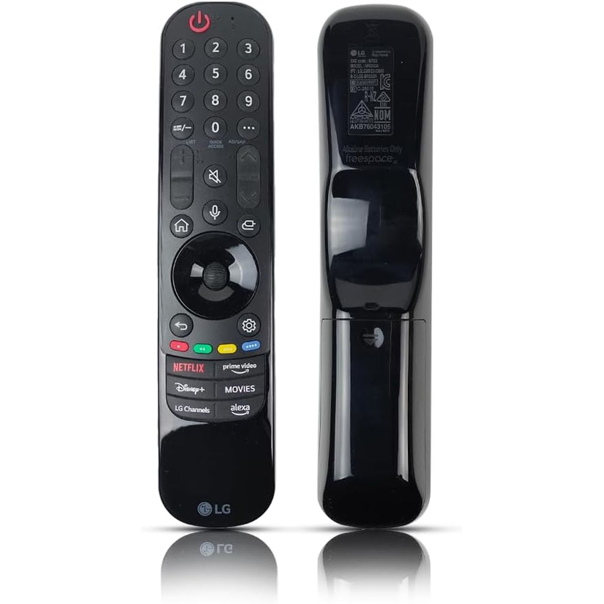 GENERICO - Control Remoto LG MAGIC MR23GA con Comando de Voz