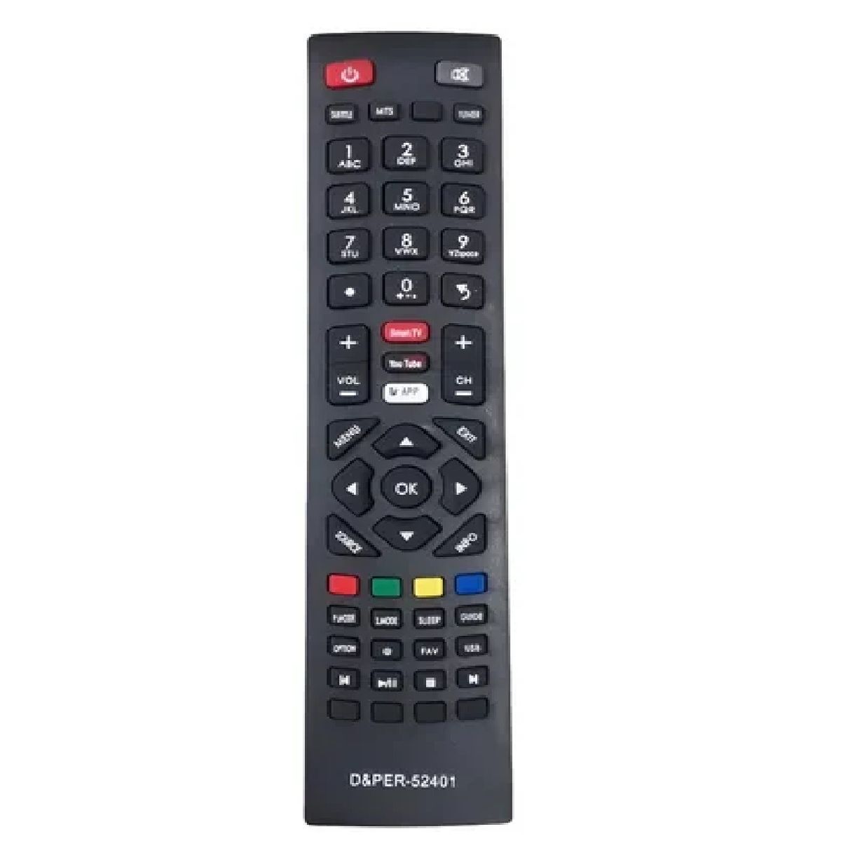 GENERICO - Control remoto smart tv Hyundai Kalley Challenger Er-52401