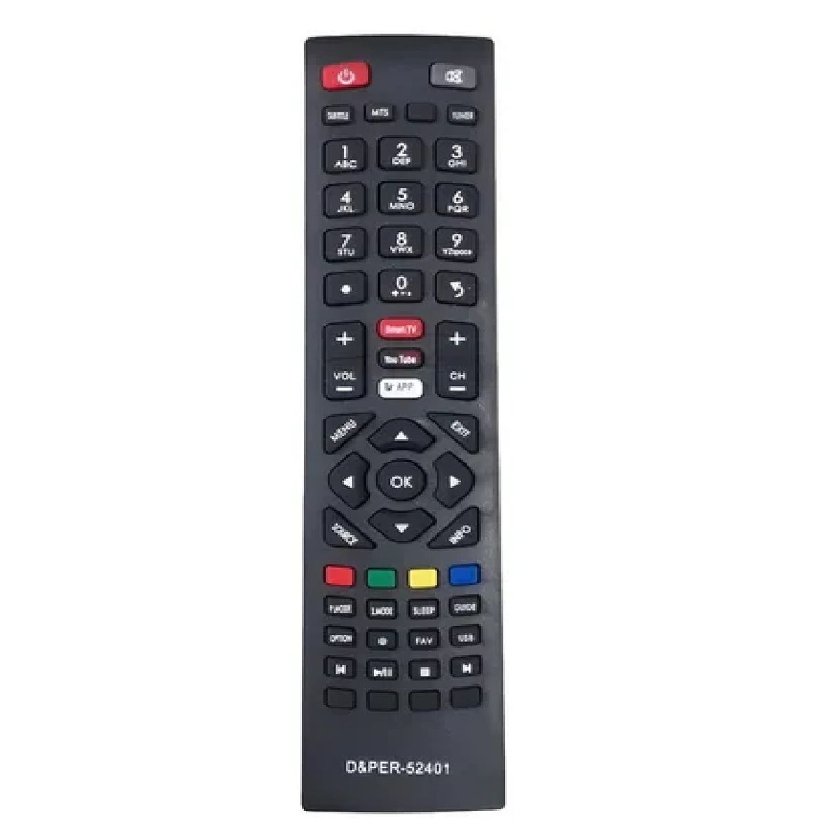GENERICO - Control remoto smart tv Hyundai Kalley Challenger Er-52401