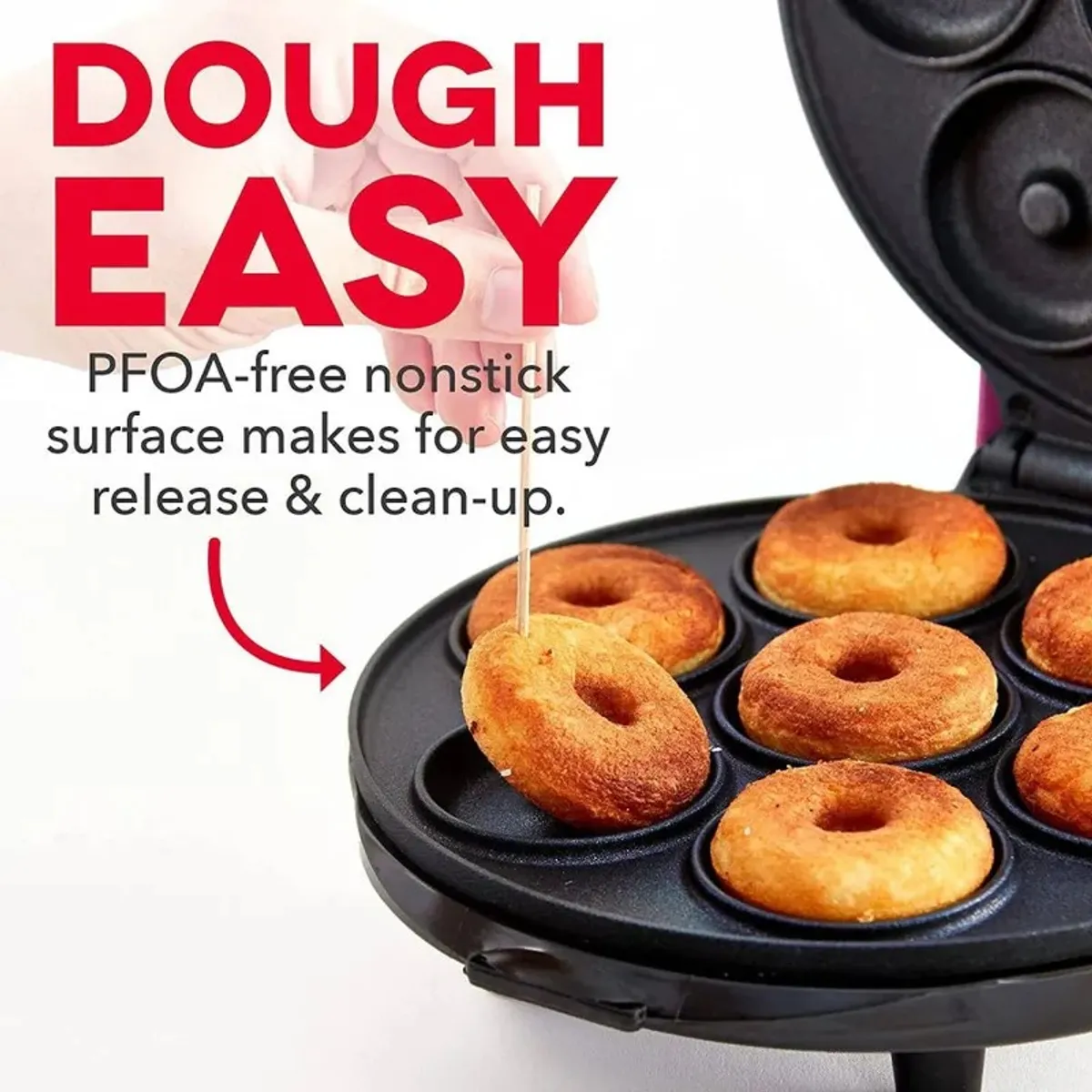 GENERICO - Máquina Para Hacer Mini Donas Rosquillas 7 Donas Postres