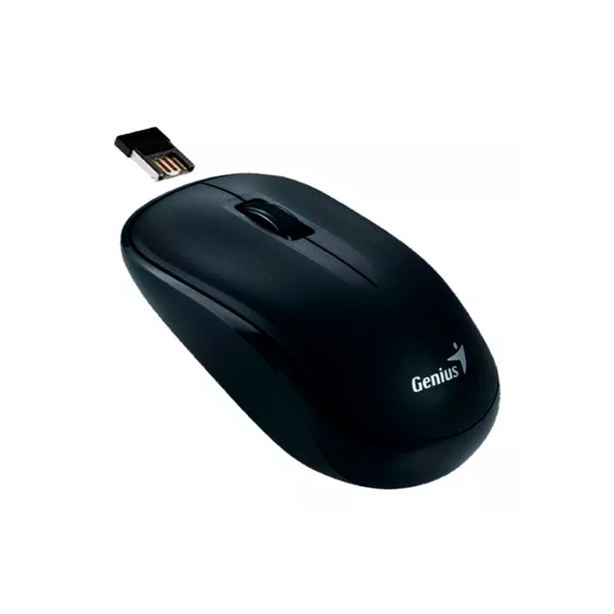 GENIUS - Mouse Ergonomico Inalambrico Genius NX-7000 Negro Portatil Ambidiestro 1200 DPI
