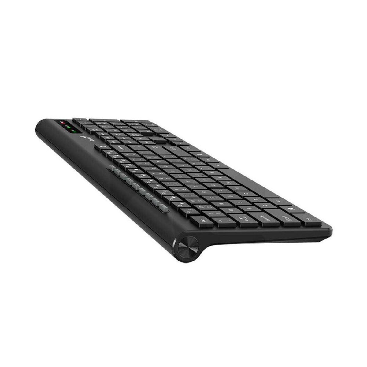 GENIUS - Teclado Mecanico Inalambrico USB Genius SlimStar KB7230 Ergonomico Para Laptop, Pc Negro