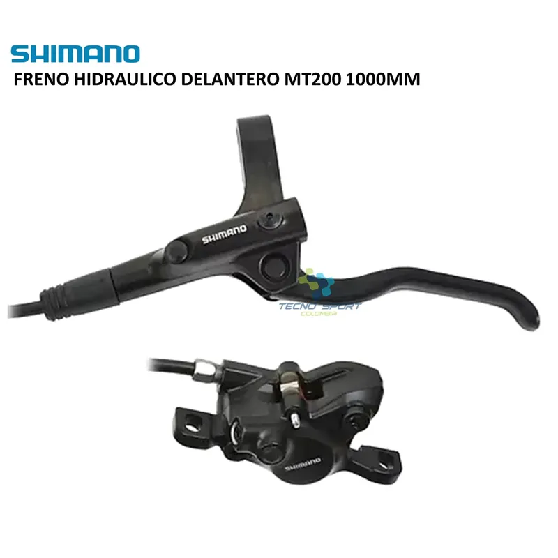SHIMANO - Freno Hidráulico Bicicleta Shimano Mt200 Delantero 1000mm