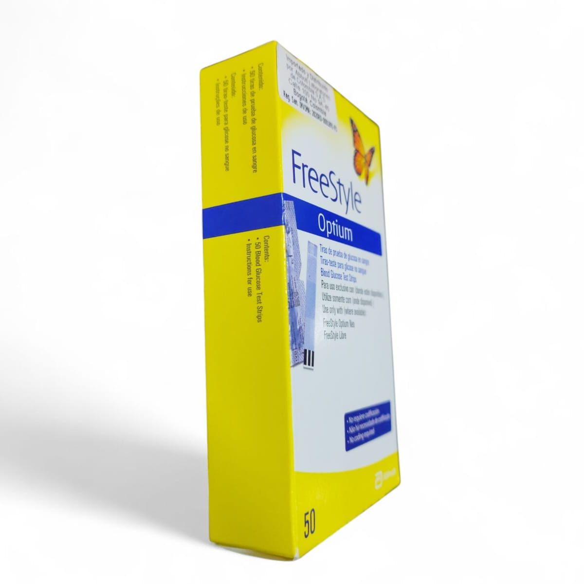 ABBOTT - TIRILLA FREESTYLE CAJA X 50 FECHA VENCIMIENTO02 MAYO 2027