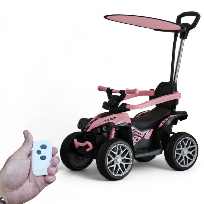 GENERICO - Carro Montable Bebe Paseador Musical Juguete Control 1-6 año
