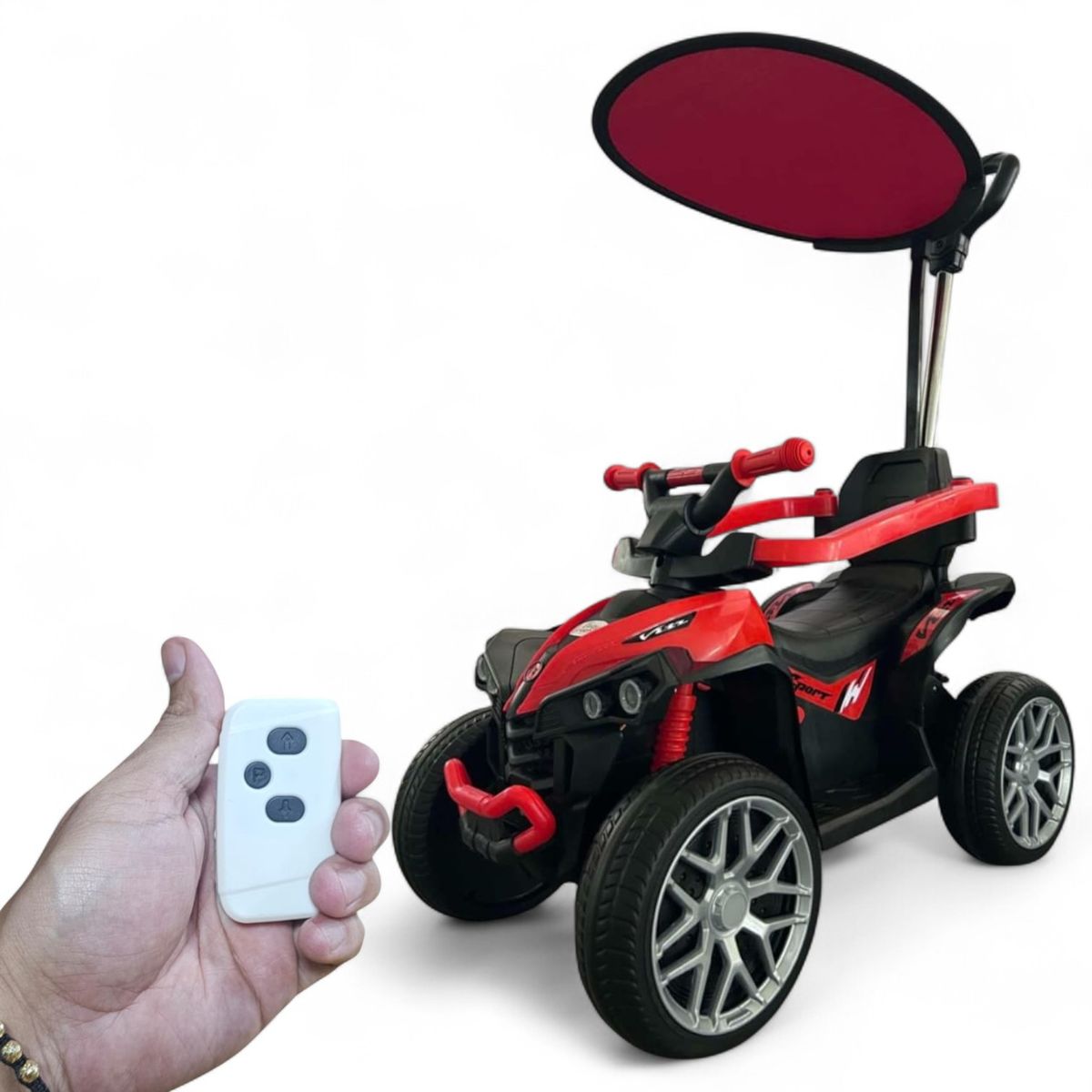 GENERICO - Carro Montable Bebe Paseador Musical Juguete Control 1-6 año