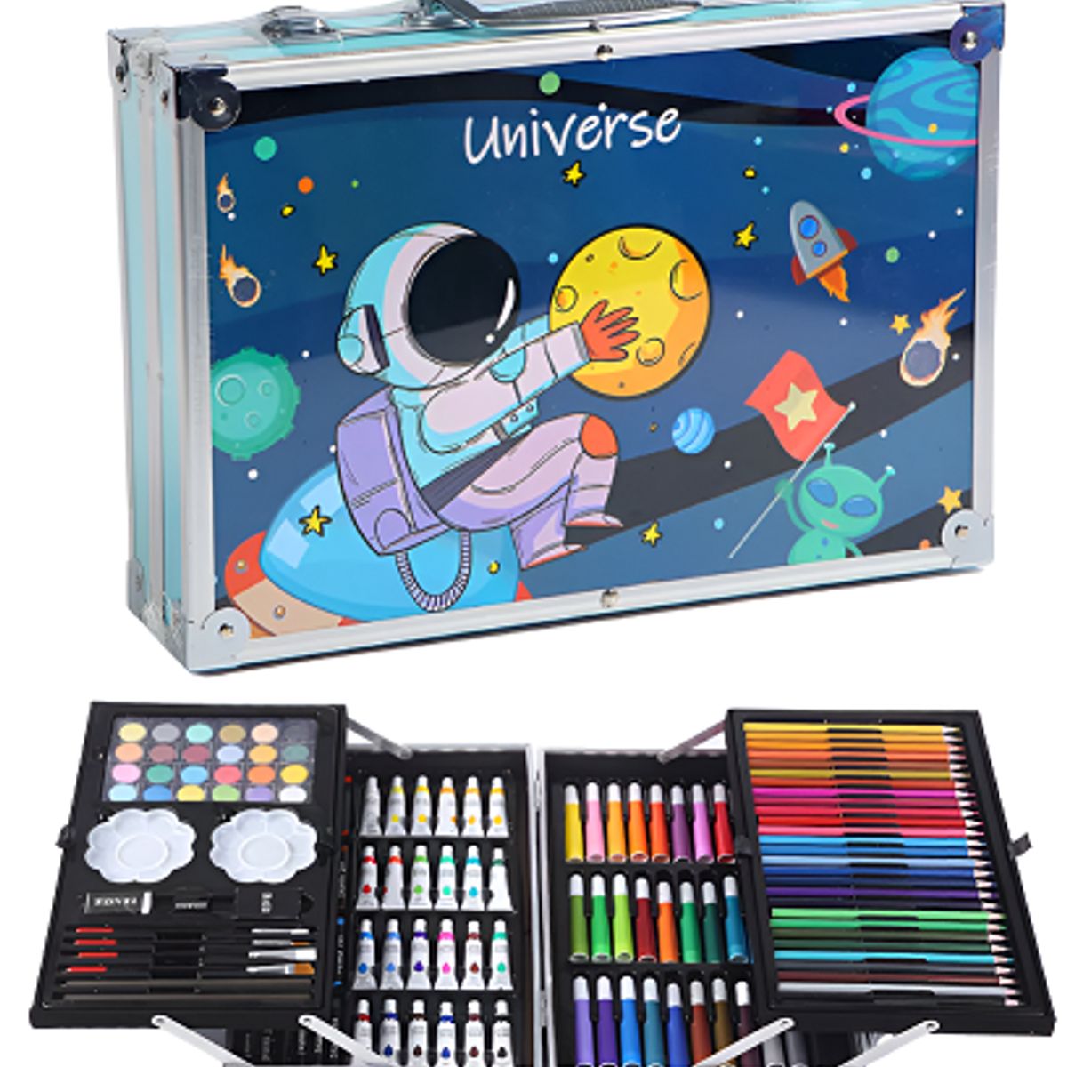 GENERICO - Maleta metálica 132 pcs 0531 -17 - 5