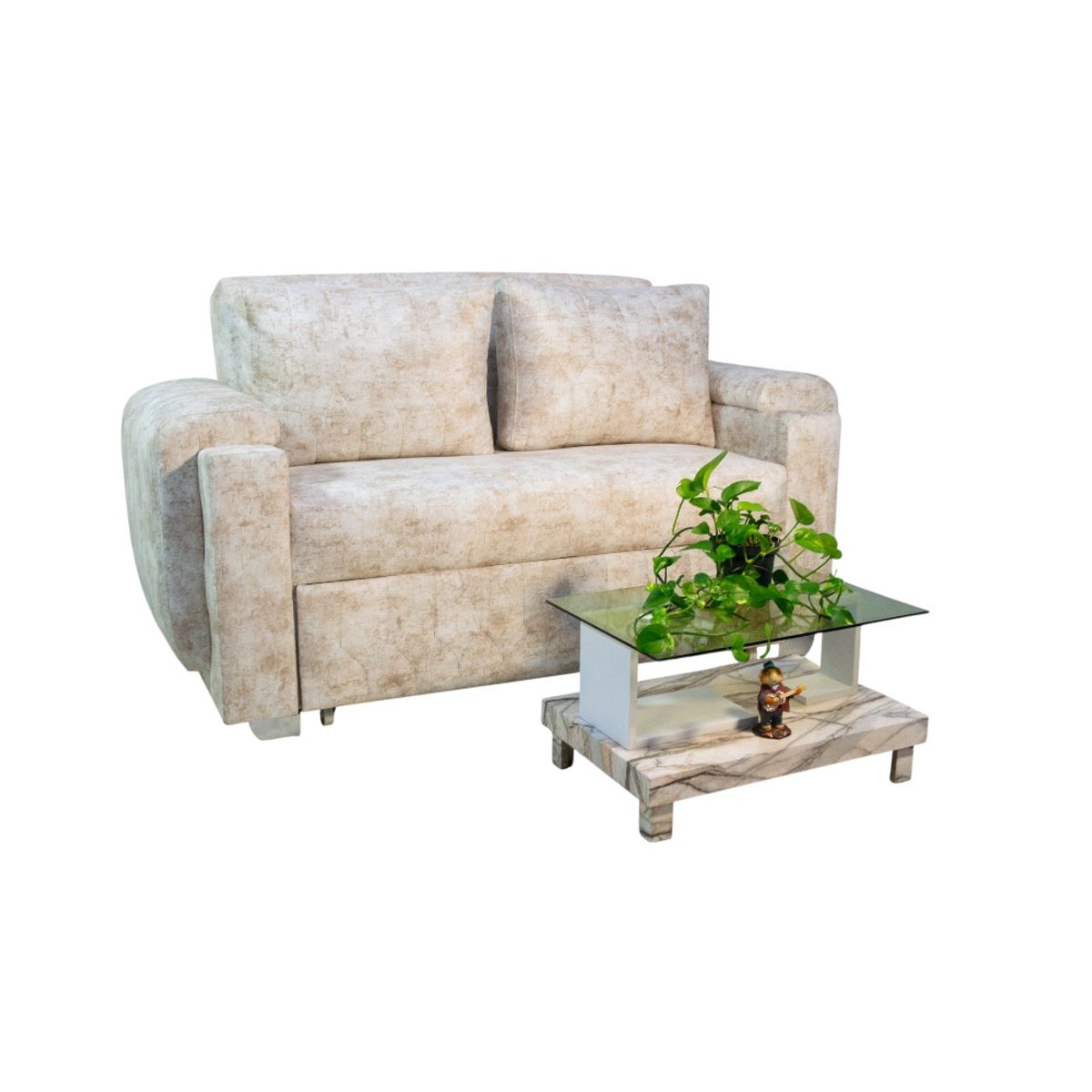 GENERICO - sofa aleman interno de 1.20 mt