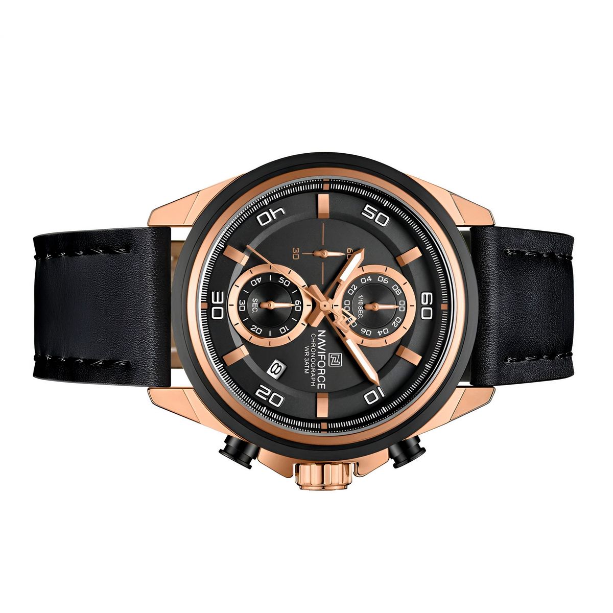 NAVIFORCE - Reloj Naviforce Original Nf8075 Analogo Hombre + Estuche