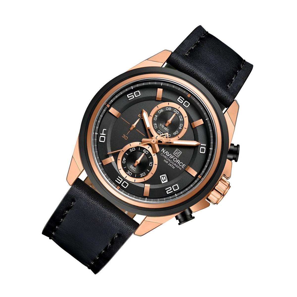 NAVIFORCE - Reloj Naviforce Original Nf8075 Analogo Hombre + Estuche