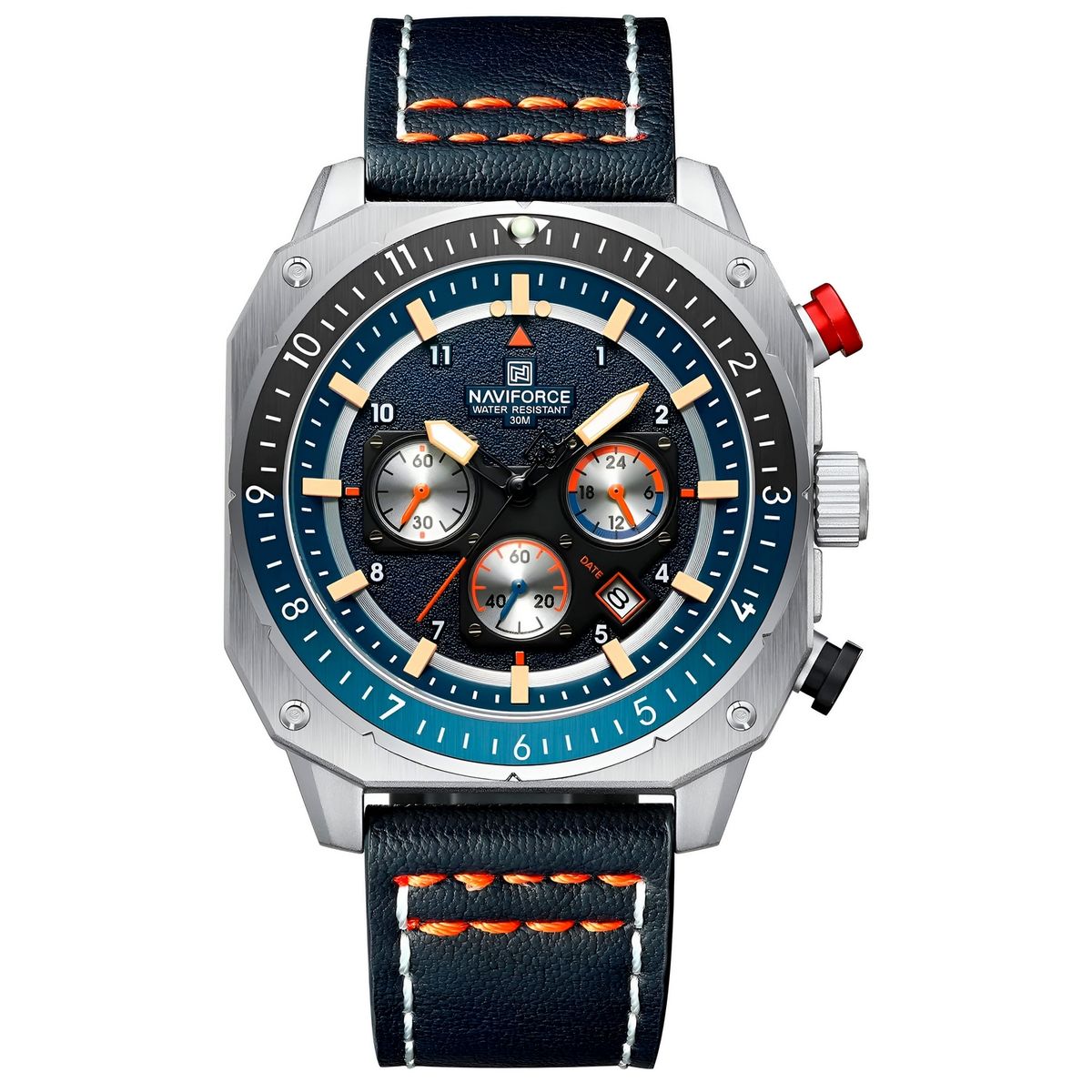NAVIFORCE - Reloj Naviforce Original Nf8057 Analogo Hombre + Estuche