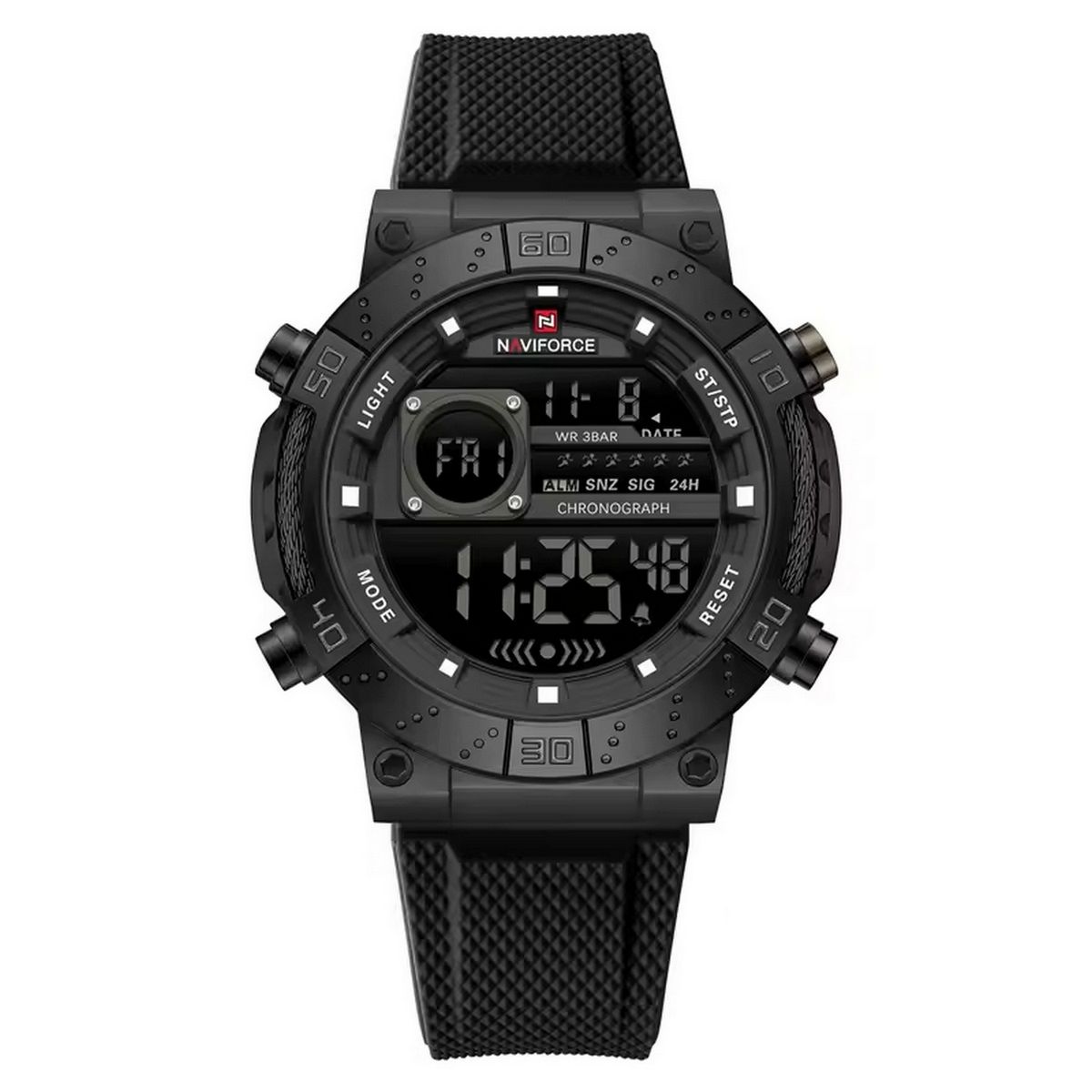 NAVIFORCE - Reloj Naviforce Original Nf9241t Digital Hombre + Estuche