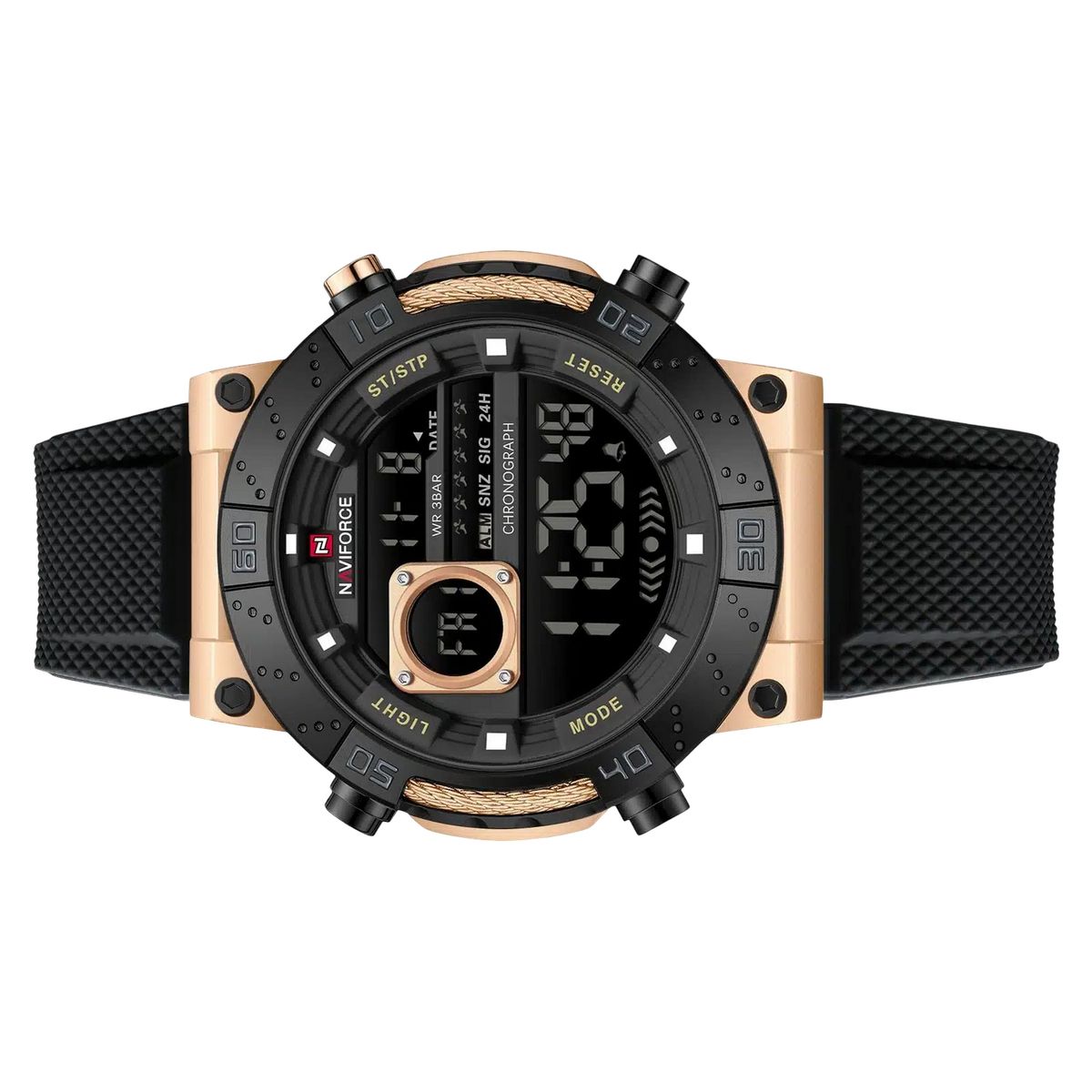 NAVIFORCE - Reloj Naviforce Original Nf9241t Digital Hombre + Estuche