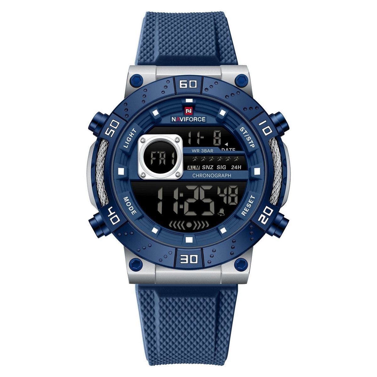 NAVIFORCE - Reloj Naviforce Original Nf9241t Digital Hombre + Estuche