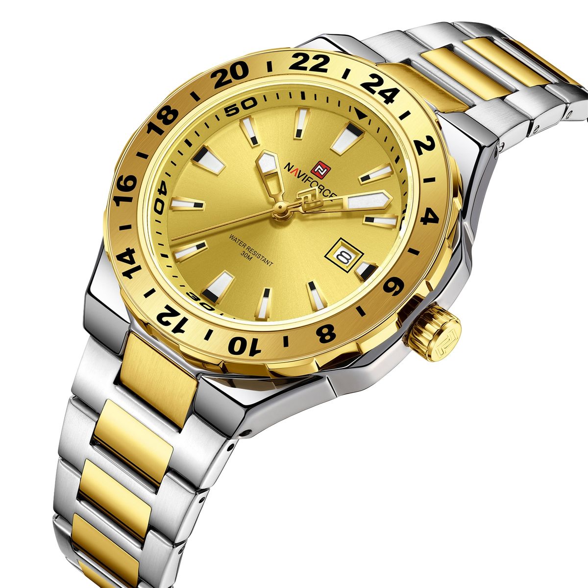NAVIFORCE - Reloj Naviforce Original Nf9249 Analogo Hombre + Estuche
