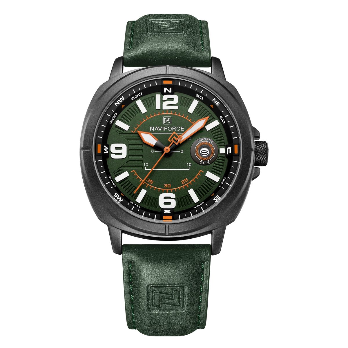 NAVIFORCE - Reloj Naviforce Original Nf8078 Analogo Hombre + Estuche