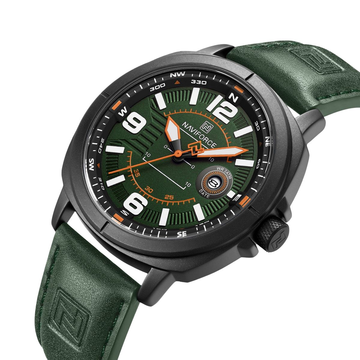 NAVIFORCE - Reloj Naviforce Original Nf8078 Analogo Hombre + Estuche