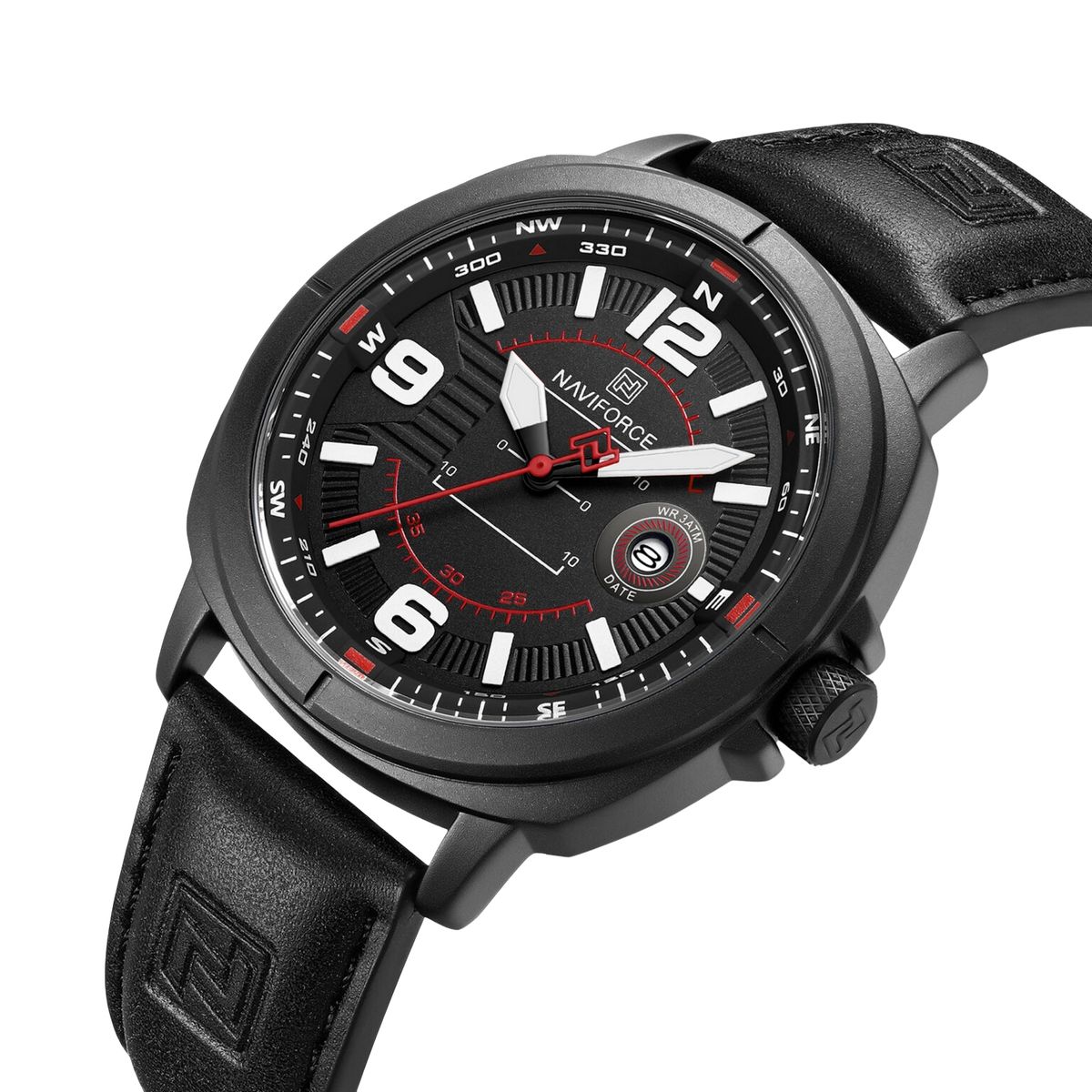 NAVIFORCE - Reloj Naviforce Original Nf8078 Analogo Hombre + Estuche