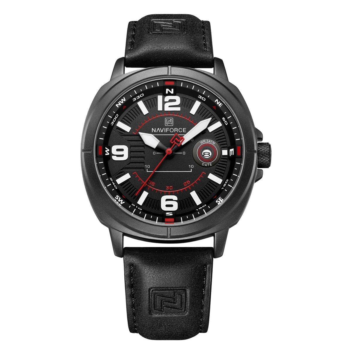 NAVIFORCE - Reloj Naviforce Original Nf8078 Analogo Hombre + Estuche