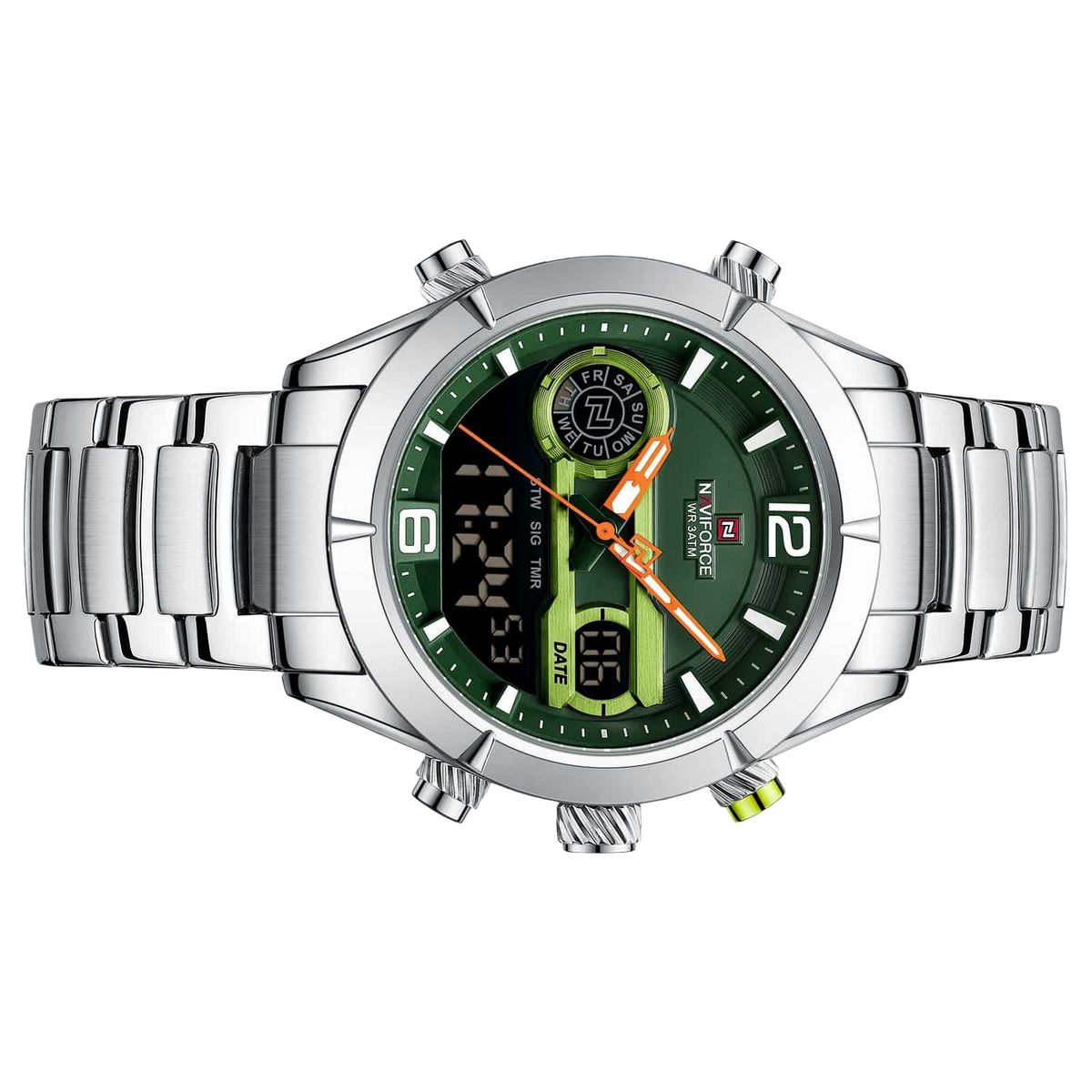 NAVIFORCE - Reloj Naviforce Original Nf9232 Digital Hombre + Estuche