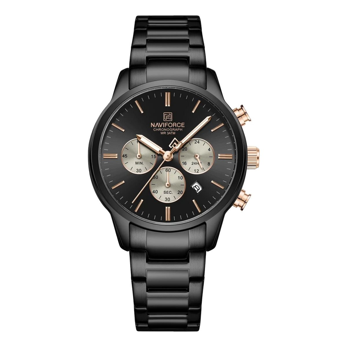 NAVIFORCE - Reloj Naviforce Original Nf8076 Analogo Hombre + Estuche