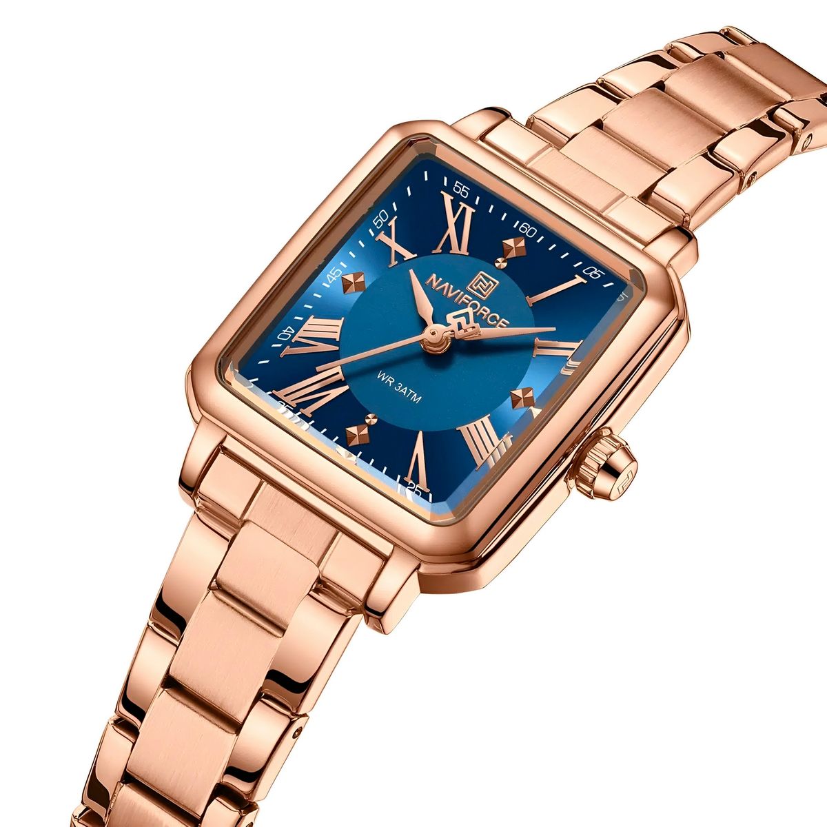 NAVIFORCE - Reloj Naviforce Original Nf5065 Analogo Mujer + Estuche