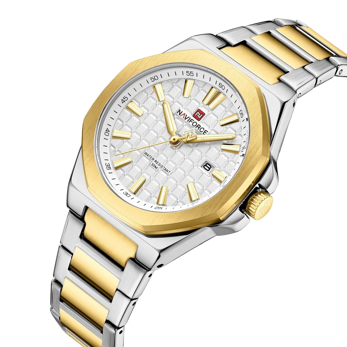 NAVIFORCE - Reloj Naviforce Original Nf9258 Analogo Hombre + Estuche